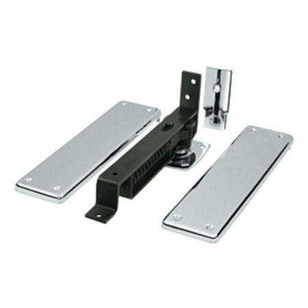 PATIOPLUS Double Action Spring Door Hinge - Polished Chrome PA3240206